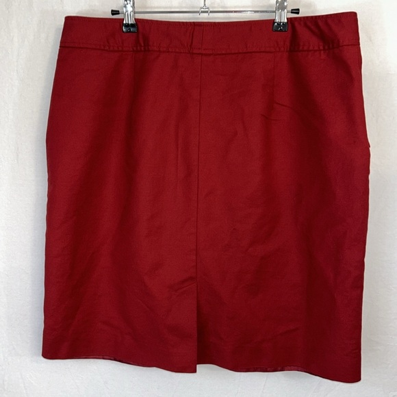 Worthington Red Skirt with 2 Front Pockets Size 18 - Picture 3 of 5